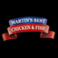 Martin's Best Chicken and Fish Logo